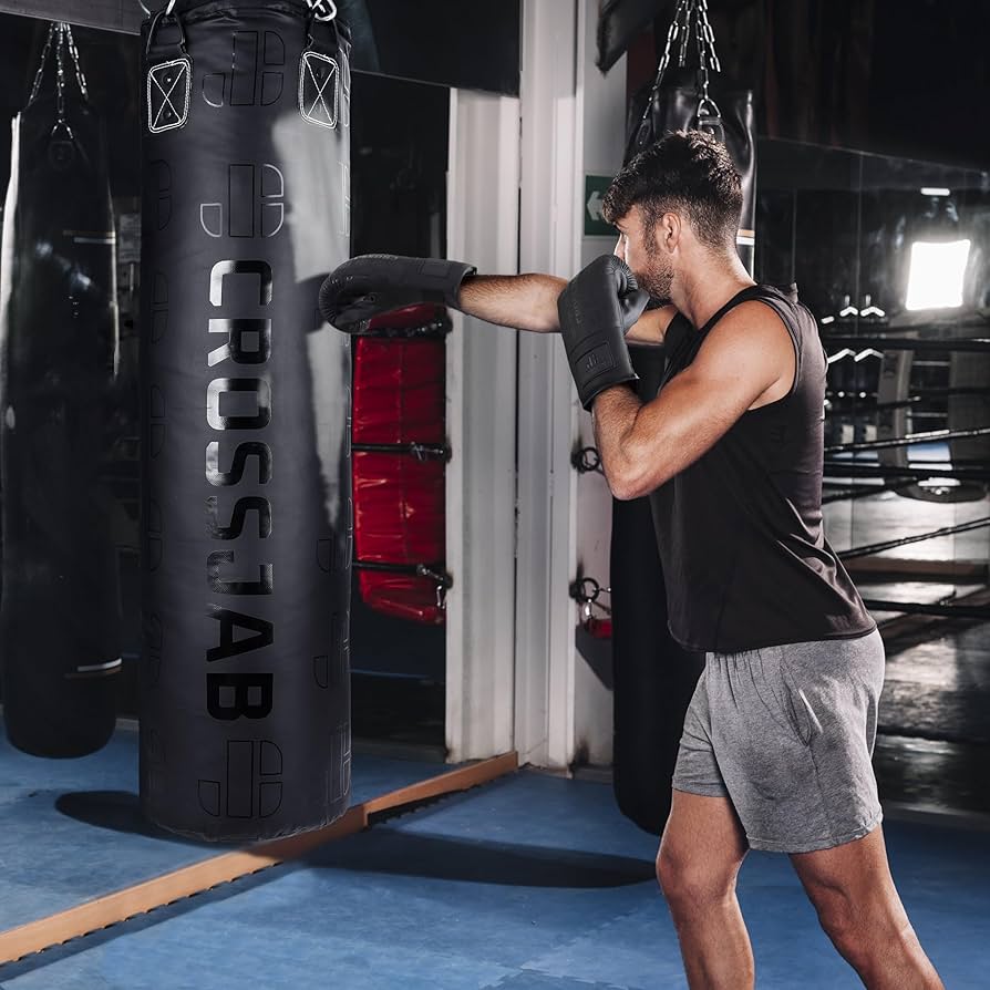 ULTRA FITNESS Heavy Filled 4ft 5ft Boxing Punch Bags MMA